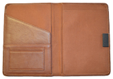 British Tan Leather Bound Notebook
